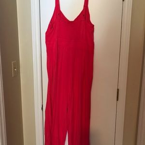 Torrid cropped jumpsuit